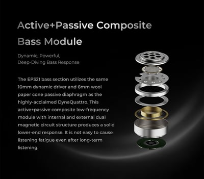 Binary EP321-MEMS 三混合六單元 MEMS 高解析入耳式耳機7