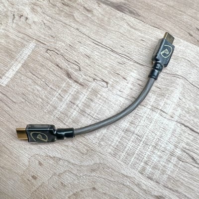 大力揚 Power Praise DL066 日本鐵三角 DAWN 破曉 6N單晶銅鍍銀 Type C 公 / Micro 公 OTG USB 傳輸線 小尾巴/MOJO適用1