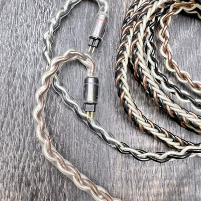 大力揚 Power Praise 維薩 VERZA 耳道式 耳罩 耳機升級線 6N鍍銀線+單晶銅混編2