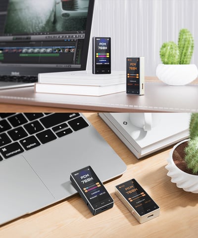 FIIO QX13 隨身解碼耳機功率擴大機｜桌機級推力 3.5mm / 4.4mm USB DAC 小尾巴13