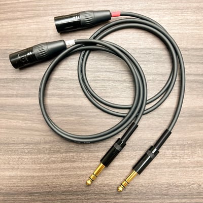 大力揚 Power Praise CAB210 T-Lab 6.3mm TRS 公 -XLR 3pin 公 平衡傳輸線｜聲音厚實 精準定位3