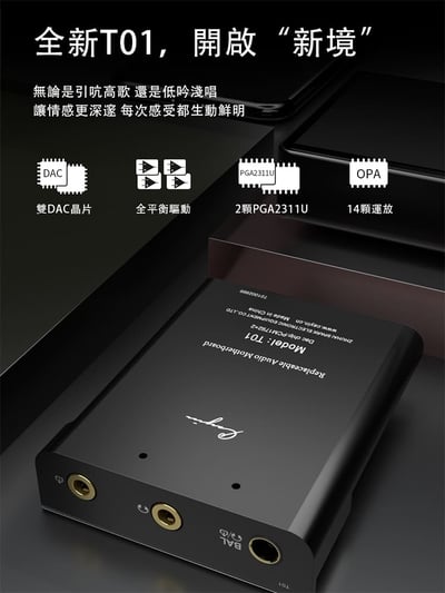 Cayin T01音頻主板 適用N6II 3.5mm立體輸出 / 4.4mm平衡輸出2