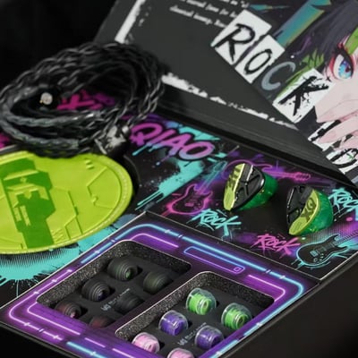 Harmonic Empire 小喬 搖滾版 XiaoQiao Rock Edition 入耳式耳機｜石墨烯振膜動圈6