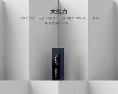 精奢樂彼 Luxury & Precision W2-131 近乎0 底噪，與旗艦DAP 並駕齊驅的隨身DAC 耳擴4