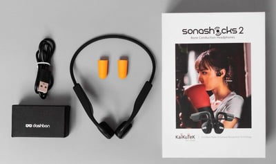 doshbon SonaShocks 2 骨傳導藍牙運動耳機∣全開放設計∣懸浮手勢操控10
