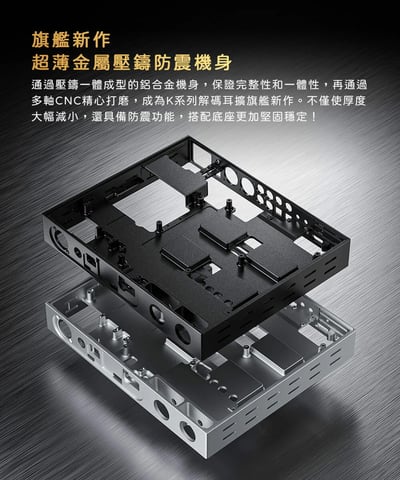 FIIO K19 桌上型旗艦解碼耳機功率擴大機8