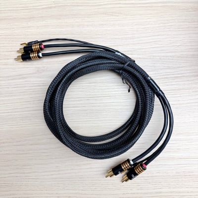 大力揚 Power Praise CAB218 屏蔽 RCA 訊號線｜含接地線・黑膠唱機／唱頭放大器專用1
