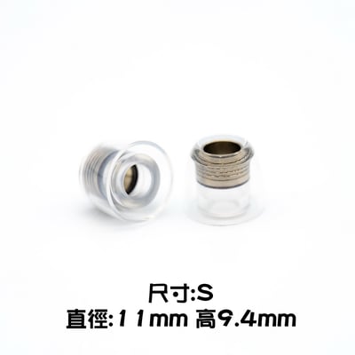 Pentaconn COREIR 黃銅製出音嘴複合材質 矽膠耳塞 一對二入7