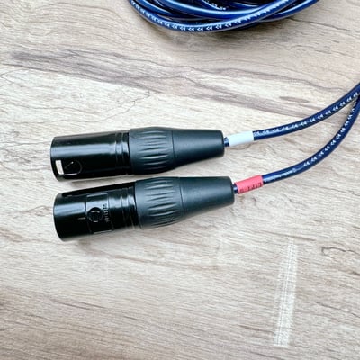 大力揚 Power Praise CAB197 日本鐵三角 TD04-0501 3.5mm立體 轉 XLR 3PIN 公 轉接線2