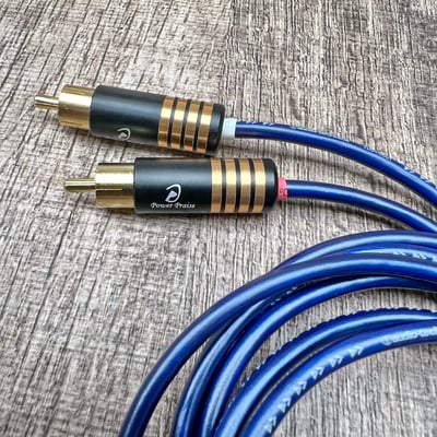 大力揚 Power Praise CAB106 日本鐵三角 TD04-0501 RCA立體訊號線 應用於耳擴(喇叭)及訊源的連接2