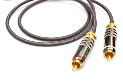 大力揚 Power Praise x 日本鐵三角 CAB130 Venus 維納斯 6N無氧銅鍍銀混編 RCA 立體訊號線2