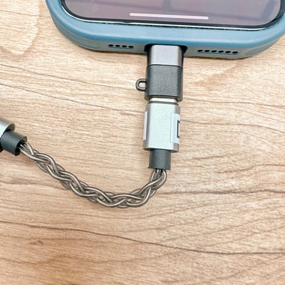 EPEL017 蘋果 Lightning 公 OTG 轉 TYPE-C 母 一般版 小尾巴轉接用(不能充電)5