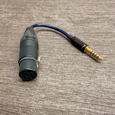 大力揚 Power Praise × 日本鐵三角 CAB150 4.4mm 平衡公 → 4pin XLR 母座 轉接線3