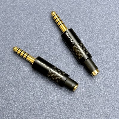 Power Praise 大力揚 Dubhe ADP 天樞 7N單結晶無氧銅鍍銀 4.4 6.3 3.5 2.5 轉接頭1