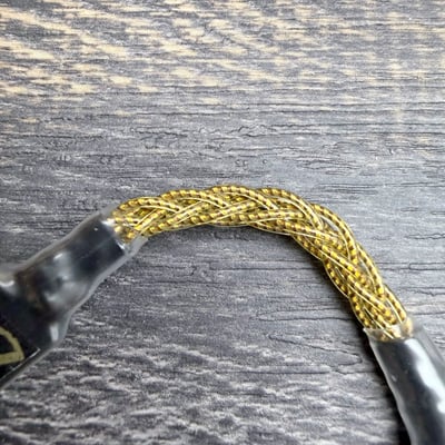 Power Praise 大力揚 PP USB SE-02 限定 單晶銅鍍金+銅箔混編 USB 數位升級線 Type C Micro 小尾巴升級線 HUGO2