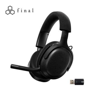 【Final VR3000 EX for Gaming｜3D 超廣域音場 x 超低延遲 USB 無線電競耳機】1