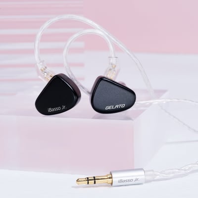 iBasso Jr. GELATO‧吉拉朵 入耳式耳機 可換線 耳道式 CM 0.789