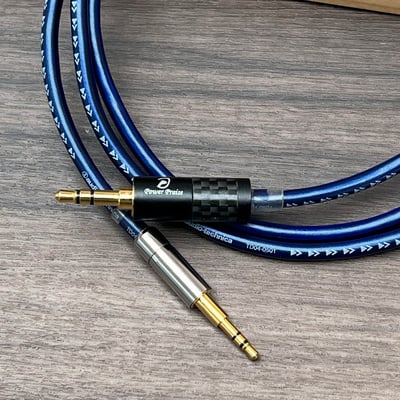 大力揚 Power Praise CAB124 日本鐵三角Audio-technica 3.5MM 轉2.5MM 加長頭 (無卡筍) 耳機升級線3