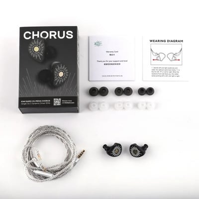 Kiwi Ears x B_Media Chorus STD 單動圈入耳式耳機｜溫暖均衡，日常聽歌更容易投入5