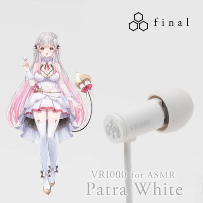 final × 周防帕特拉 VR1000 for ASMR Patra 聯名款入耳式耳機｜ASMR 聆聽優化 × TYPE E soft 耳塞 × 限定收藏7