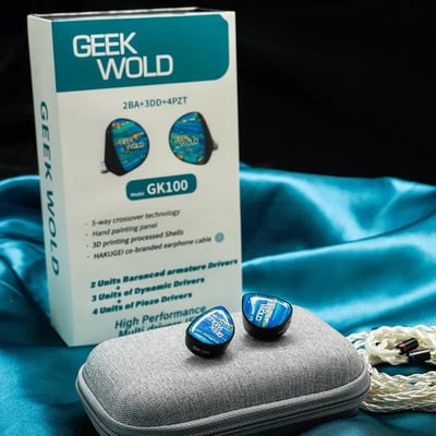 GEEK WOLD GK100 9單體(BA+DD+PZT) 耳道式耳機5