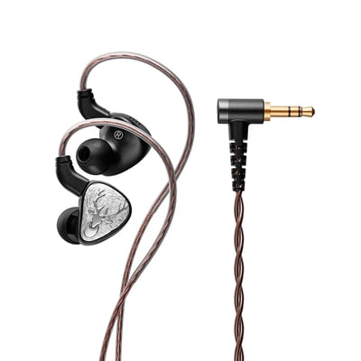 FIIO × SNOWSKY FH3 LUMI 鹿鳴 混合單體可換線耳機｜一圈二鐵・復古人聲調音2