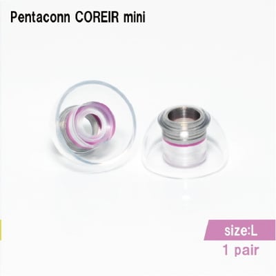 日本 Pentaconn COREIR mini 金屬矽膠耳塞｜專為真無線耳機打造的舒適升級新選擇5