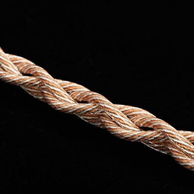 HanSound 漢聲 Minos 米諾斯 OCC 無氧銅里茲線加上無氧銅鍍銀里茲線混編 耳機 線材 公司貨 保固一年4