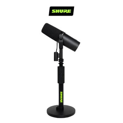 SHURE SH-DESKTOP1 桌上型麥克風圓底座｜穩固支撐 × 人體工學設計 × 專業錄音首選2