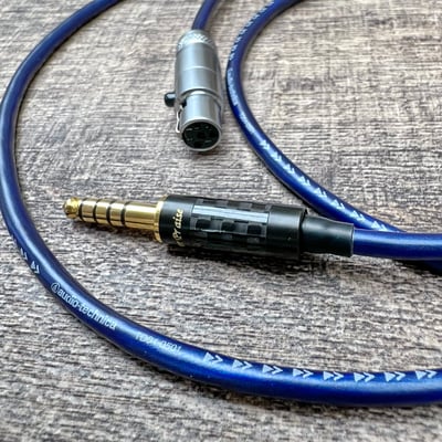 大力揚 Power Praise CAB199 日本鐵三角 TD04-0501 4.4mm平衡公 轉 mini XLR 4PIN 母 轉接線5