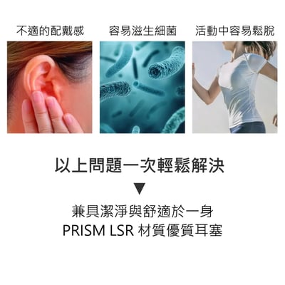 韓國 DIVINUS 綾鏡 PRISM 寬口徑液態矽膠耳塞｜極致聲音表現的升級選擇**3