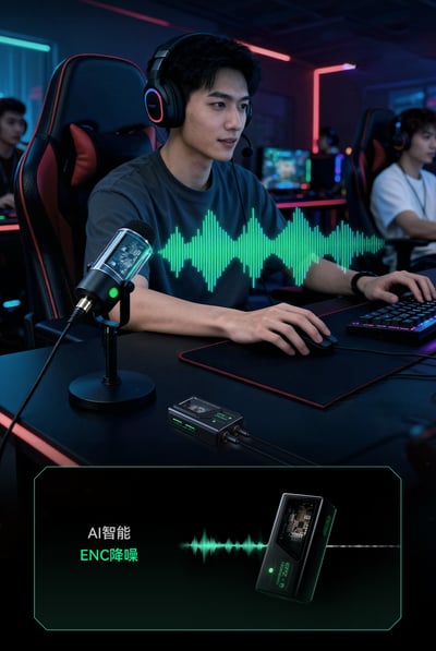 EPZ TS01 遊戲音效卡 USB DAC 小尾巴｜FPS 專用調校 聽聲辨位全面進化16