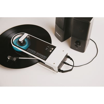 日本鐵三角 Audio-Technica AT-SB727 Sound Burger無線可攜式黑膠唱盤機9