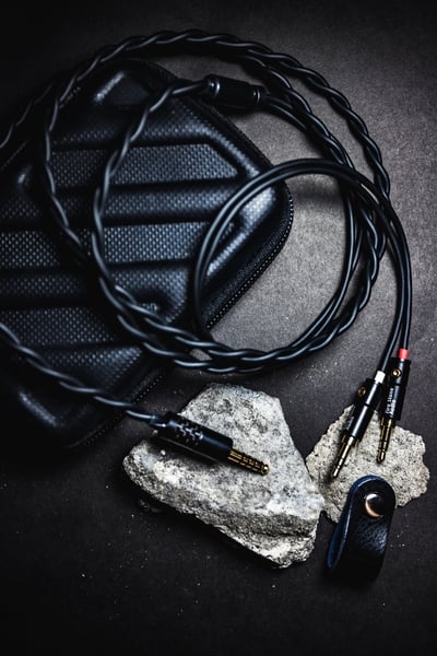 大力揚 Power Praise 闇 Dark 系列 5N單結晶無氧銅 大耳機專用升級線 雙邊出線3