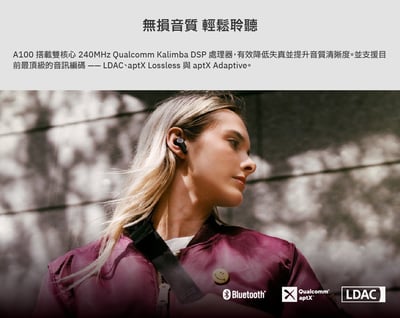 Cambridge Audio Melomania A100 Hi-Fi 真無線耳機・39小時續航5