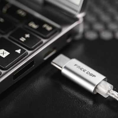 MoonDrop 水月雨 Free DSP USB-C 跨世代 耳機升級線 CM 0.78MM4