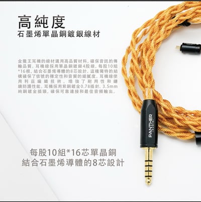 香港 Panther Audio 金龍王 GOLDEN DRAGON KING 十一單元 四混合骨傳導 入耳式耳機 耳道式7
