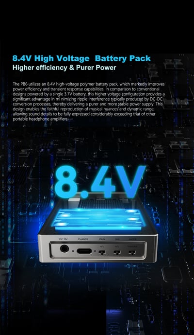 iBasso PB6 MACAW｜四真空管雙模式・雷神JAN6418旗艦級攜帶型耳擴5