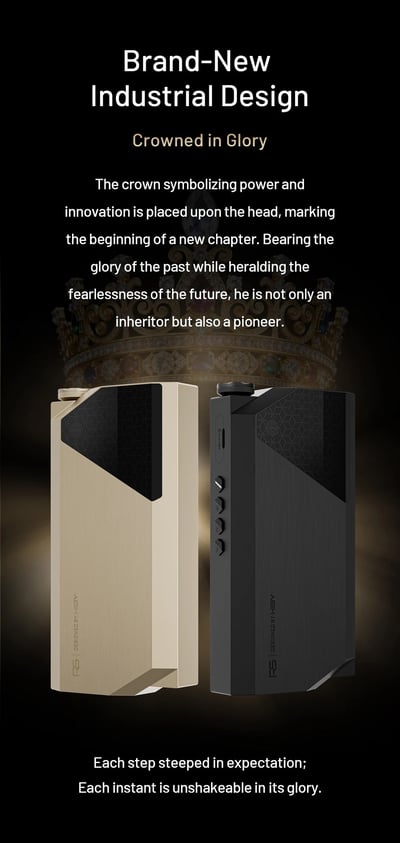 HiBy RS8 II 新世代旗艦級 AI 音色模擬 Hi-Fi 播放器｜DARWIN III R2R 架構 × Qualcomm 8Gen2 平台 × 46.8Wh 高電壓電池12