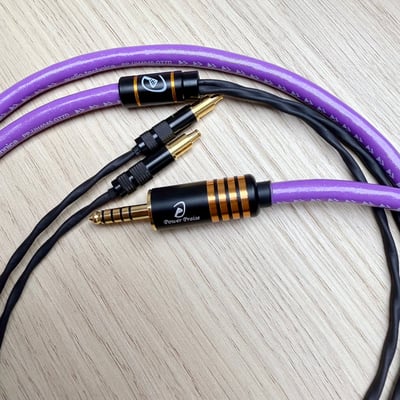 Power Praise 大力揚 × 鐵三角 CAB224 A2DC 耳罩式耳機升級線｜單晶銅鍍銀混合導體3