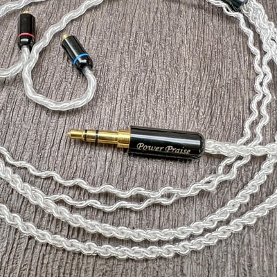 大力揚 Power Praise 銀魂 Silver Soul 系列 單晶銅鍍銀 耳機專用升級線2