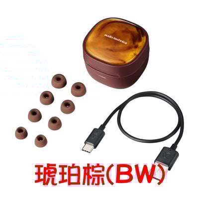 Audio-Technica 日本鐵三角ATH-SQ1TW2 BW/GY 真無線藍牙耳機 獨一無二的咖啡藝術花紋限定色15
