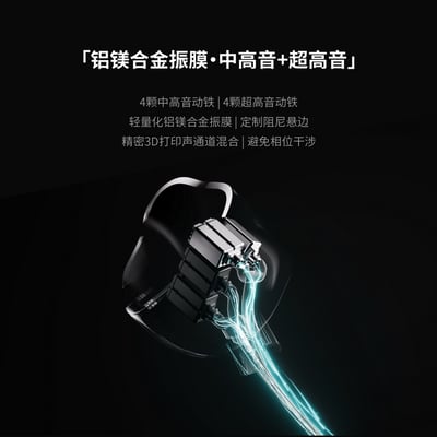 MOONDROP 水月雨 Armature Art 24 AA24 入耳式耳機｜24動鐵三頻架構3