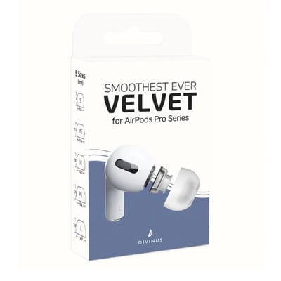 韓國 DIVINUS VELVET For AirPods Pro 真無線藍牙耳機專用耳塞 | 一盒3對 | 可洩壓的耳塞 | 公司貨2