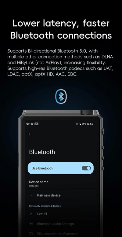 【海貝 HiBy R6 III 2025】全新解碼陣列進化版｜中階旗艦級隨身播放器20