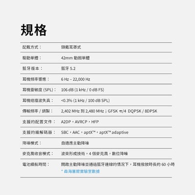 Sennheiser MOMENTUM 4 Wireless(M4AEBT) 第四代主動降噪耳罩式藍牙耳機9