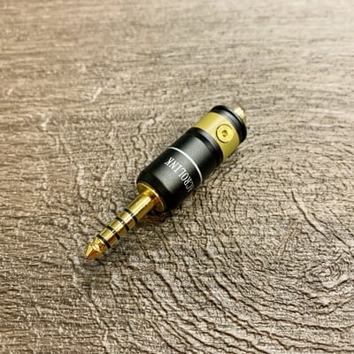 大力揚 Power Praise CAB168 日本鐵三角 TD04-0501 4.4MM平衡公轉接3.5MM立體母轉接頭3