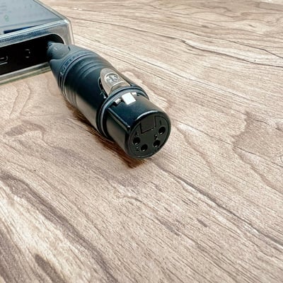 大力揚 Power Praise PPADP013 星弦 純銀 平衡XLR 4Pin(母)轉4.4mm(公)轉接頭2