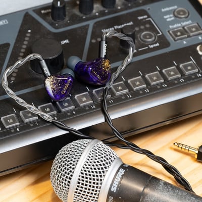 Oriolus Monachaa 搭載4種不同振膜單元 4動圈設計耳道式耳機 可換線耳道式耳機 CM(0.78)3