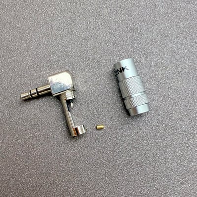 雅高聆 ACROLINK FP-3.5L(R) 3.5mm TRS L式鍍銠焊接頭｜7mm 出線孔2